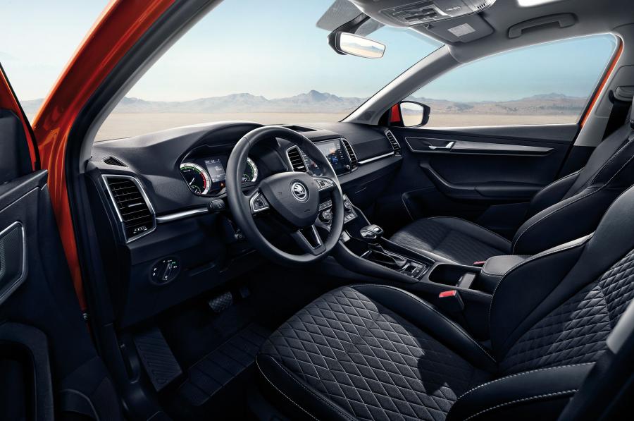 Интерьер Skoda Karoq 2018 года  (CN) (фото 20 из 36)